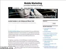 Sites similar to mobilemarketingcdm.wordpress.com