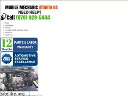 Sites similar to mobilemechanicatlantaga.com