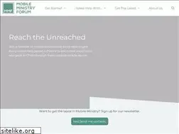 Sites similar to mobileministryforum.org
