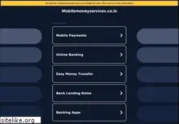 Sites similar to mobilemoneyservices.co.in
