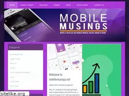 Sites similar to mobilemusings.net