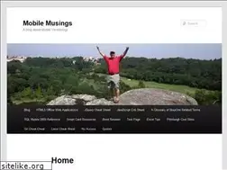 Sites similar to mobilemusings.org