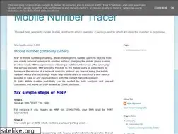Sites similar to mobilenumbetracer.blogspot.com