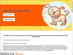 Sites similar to mobilepetgroomingbocaraton.com