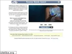 Sites similar to mobilephonereverselookup.com