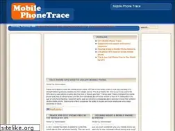 Sites similar to mobilephonetrace.com