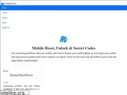 Sites similar to mobileresets.com