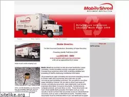 Sites similar to mobileshredinc.com