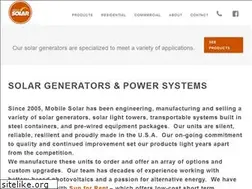 Sites similar to mobilesolarpower.net