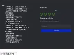 Sites similar to mobiletyreworld.com