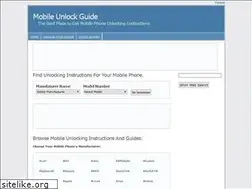 Sites similar to mobileunlockguide.com