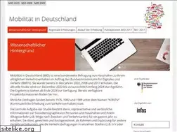 Sites similar to mobilitaet-in-deutschland.de