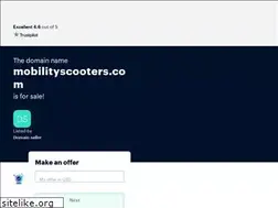 Sites similar to mobilityscooters.com