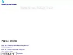 Sites similar to mobilityware.helpshift.com