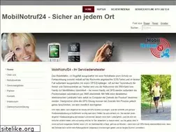 Sites similar to mobilnotruf24.de