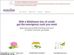 Sites similar to mobiloans.com
