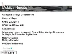 Sites similar to mobilyanerede.com