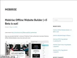 Sites similar to mobirise.wordpress.com