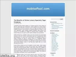 Sites similar to mobisoftsol.com