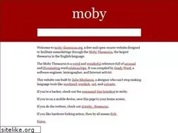 Sites similar to moby-thesaurus.org