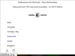 Sites similar to mocards.de