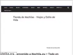 Sites similar to mochila.eu