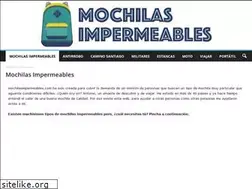 Sites similar to mochilasimpermeables.com