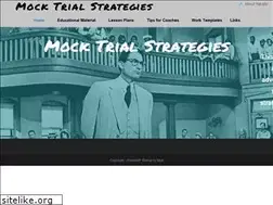 Sites similar to mocktrialstrategies.com