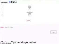 Sites similar to mockzign.com