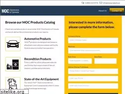 Sites similar to mocproducts.ca