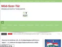 Sites similar to mod-szer-tar.hu