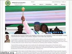 Sites similar to mod.gov.sl