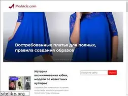 Sites similar to modaciz.com