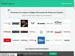 Sites similar to modacupones.org
