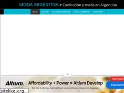 Sites similar to modaenargentina.com