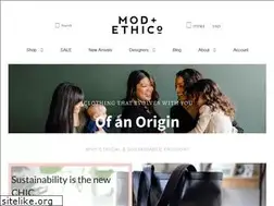 Sites similar to modandethico.com