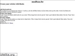 Sites similar to modbase.be