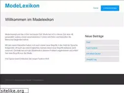 Sites similar to mode-lexikon.net