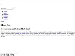 Sites similar to mode-sac.com