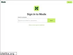 Sites similar to modeanalytics.com