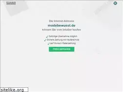 Sites similar to modebewusst.de