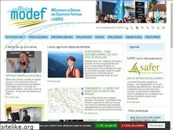 Sites similar to modef40.fr