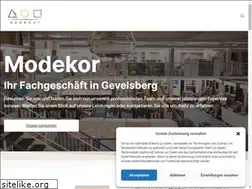 Sites similar to modekor.de