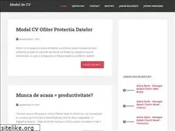 Sites similar to model-de-cv.ro