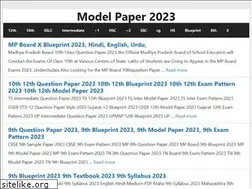 Sites similar to model-papers.in