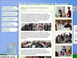 Sites similar to model-un.de