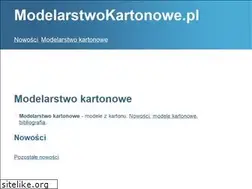 Sites similar to modelarstwokartonowe.pl