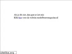 Sites similar to modelbouwmagazine.nl
