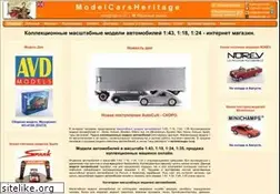 Sites similar to modelcarsheritage.ru