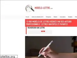 Sites similar to modele-lettre.com